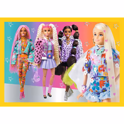 Trefl Barbie Happy world of Jeu de puzzle 54 pièce(s) Jouet