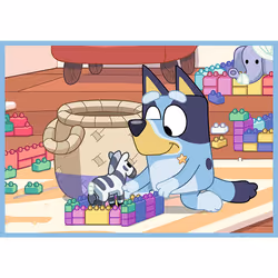 Trefl Bluey and his world Jeu de puzzle 12 pièce(s) Dessins animés