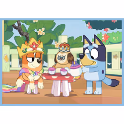 Trefl Bluey and his world Jeu de puzzle 12 pièce(s) Dessins animés