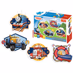 Trefl 36066 puzzle Jeu de puzzle 2 pièce(s) Véhicules
