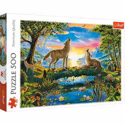 Trefl Lupine nature, 500 pièce(s), Animaux, 10 an(s)
