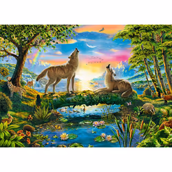 Trefl Lupine nature Jeu de puzzle 500 pièce(s) Animaux