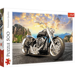 Trefl Black motorcycle Jeu de puzzle 500 pièce(s) Sports