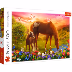 Trefl Puzzle 500, 500 pièce(s), Animaux, 10 an(s)