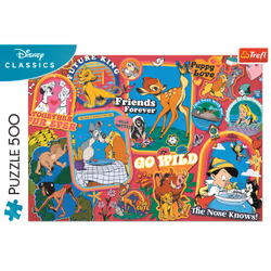 Trefl Disney: Classics Puzzle 500 Jeu de puzzle 500 pièce(s) Dessins animés