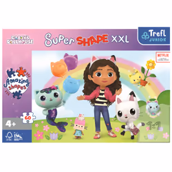 Trefl Super Shape XXL Jeu de puzzle 60 pièce(s) Dessins animés