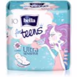 Sentez-vous libre même pendant vos règles. Les serviettes hygiéniques BELLA For Teens Ultra Sensitive offrent une protection  ...