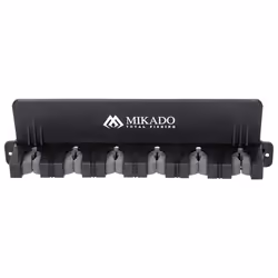 Porte-Cannes à Pêche - Mikado - Vertical - 6 Tiges - Noir