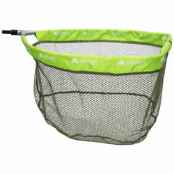 Épuisette de pêche - Mikado - Compacte et pliable - Aluminium - Maille douce