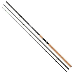 Canne à Pêche Carpe - MIKADO - Twin Feeder - Longueur Modifiable - 360 cm - Noir