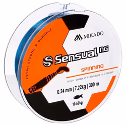 Monofilament Spinning - Mikado - Sensual Ng - 300m - 0.08mm - Bleu
