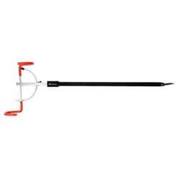 Porte Canne Surfcasting - Mikado - Télescopique - Aluminium et Acier - Noir