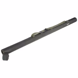 Tube de Transport Rigide pour Canne à Pêche - Mikado - 129 cm - Plastique Durable - Noir