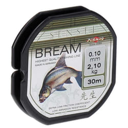 Fil de pêche Monofilament - Mikado - Sensei Bream - 0.120 mm - Light Green