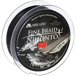 Fil de pêche tressé Mikado Nihonto Fine - 150m - 0.350mm
