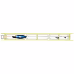 Set de Pêche - MIKADO - 004 H12 - Flotteur 0.75 g - Couleur Bleu - Idéal pour la Pêche
