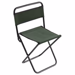 Chaise de pêche pliable - Mikado - IS11-004-G - Dossier - Vert