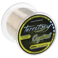 Fil de Pêche Monofilament - Mikado - Territory - 300m - Diamètre 0.280mm - Transparent