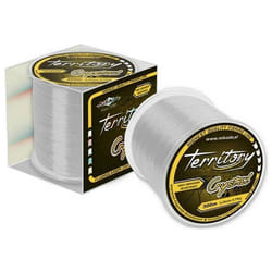 Fil de Pêche Monofilament - Mikado - Territory Crystal - 022 mm - 600 m - Transparent