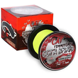 Tresse de Pêche - Mikado - Cat Territory Octa Braid - 040 mm - 4320 kg - Jaune