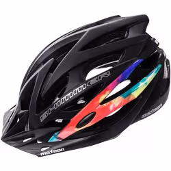Casque de Vélo - METEOR - SHIMMER - Réglable - Réfléchissant - Noir