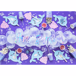 PartyDeco TPP55 Ustensile jetable Assiette