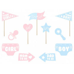 PartyDeco KNP29 décoration de fête Accessoire pour photomaton
