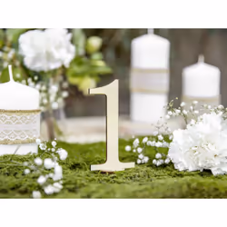 PartyDeco KPZ3-100-KARTON lettre et chiffre décoratifs Chiffre décorative