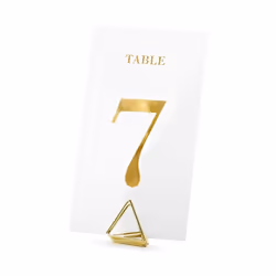 PartyDeco KPZ4-019ME-KARTON, Chiffre décorative, Or, Blanc, 70 mm, 120 mm, 40 pièce(s), 75 mm