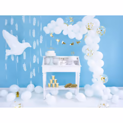 PartyDeco TPP58-019ME Ustensile jetable Assiette