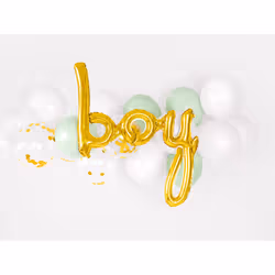 PartyDeco Folienballon Boy Ballon-jouet