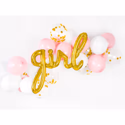PartyDeco Folienballon Girl Ballon-jouet