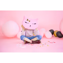 PartyDeco Piñata - Chaton, 35x27x9cm