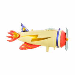 PartyDeco FB108, Ballon-jouet, Feuille, Multicolore, Soirée à thème, Chiffre, 910 mm