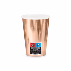 PartyDeco KPP35-019R-EU1 gobelet jetable 6 pièce(s) 220 ml Papier