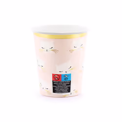 PartyDeco KPP42-EU1 gobelet jetable 6 pièce(s) 200 ml Papier