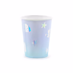 PartyDeco KPP55-EU1, 220 ml, Papier, Bleu, 75 mm, 110 mm, 6 pièce(s)