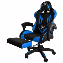 GAMER Fauteuil de bureau siège gaming dossier inclinable avec repose-pieds. Plusieurs coloris disponibles. CARACTÉRISTIQUES : ...