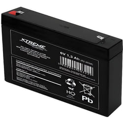 Batterie au gel 6V 13Ah Xtreme motos quad jouets bateaux caravanes caisse travail cyclique longue vie de la batterie