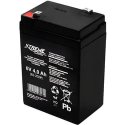 Batterie au gel 6V 4Ah Xtreme - Noir - ALIMENTATION DALARME/BATTERIE DALARME