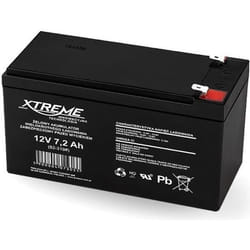 Batterie au gel 12V 7.2Ah voiture moto vehicule sans entretien dans toutes les conditions Xtreme