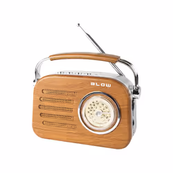 BLOW 77-532#, Portable, Analogique, AM, FM, 87,5 - 108 MHz, 530 - 1600 kHz, Bois