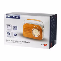 BLOW 77-532# Radio portable Analogique Bois