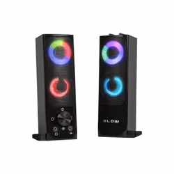 BLOW MS-28, 2-voies, 2.0 canaux, Avec fil &sans fil, 6 W, 60 - 20000 Hz, Noir