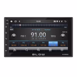 BLOW AVH-9930, Noir, 2 DIN, 200 W, 50 W, Android, ANDROID 12