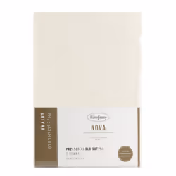Eurofirany 5900811864165 drap de lit 140 x 200 cm Eponge Satin