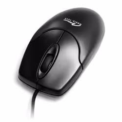 Media-Tech MT1075K-PS2, Droitier, Optique, PS/2, 800 DPI, Noir