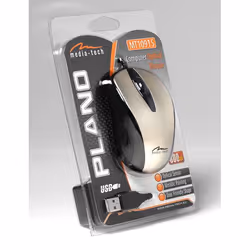Media-Tech Plano souris USB Type-A Optique 800 DPI