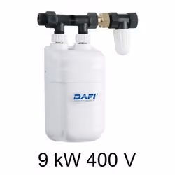 Dafi POZ03137, Sans réservoir (instantané), verticale, 9000 W, Intérieure, Blanc