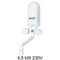 Dafi POZ03131 chauffe eau verticale Sans réservoir (instantané) Blanc